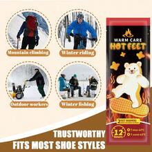 Calentadores de plantilla para los pies - Plantillas desechables calientes - Calor durante 12 horas - Plantillas activadas por aire - Plantillas con calefacción por aire - Para los dedos de los pies - Plantillas para hombres y mujeres