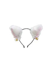 Cosplay Girl Plush Furry Cat Ears Headwear Accessory For Cam Girl Party