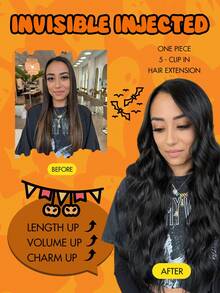 1 Peça Aplique de Cabelo Humano Remy Clipe-In 3/4 Loiro Marrom Preto 100% Cabelo Humano Brasileiro 12 Polegadas - 24 Polegadas 5 Extensões de Cabelo com Clipe Sem Costura Cabelo Natural Liso Perfeito para Extensões de Cabelo Longo, Cabelo Texturizado Natural Acessórios de Cabelo Peça de Cabelo Humano Destaques Victoria Secret Sem Necessidade de Cola