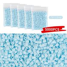 1000/2000/5000 hạt nhựa nhỏ 2.6mm, hạt ghép hình pixel, hạt sắt nung chảy, đồ thủ công tự làm chất lượng cao. - Đậu - Xem 58