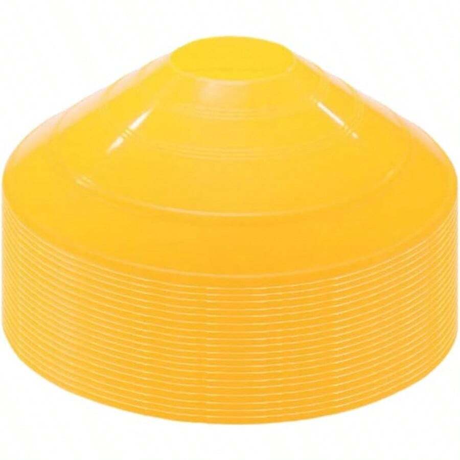 0 20 50 Pcs Portable Agility Soccer Cones For Football Training Drills And Field Workouts Durable Lightweight Sports Cones Ideal For Indoor And Outdoor Athletic Practice Sions