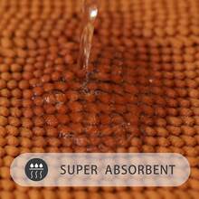 Flotstiga 3 Piezas Juego de tapetes de baño, Alfombra Antideslizante para Baño, Almohadilla de baño de Chenilla súper Suave y Absorbente de Agua(Púrpura) - Champán - Ver 10