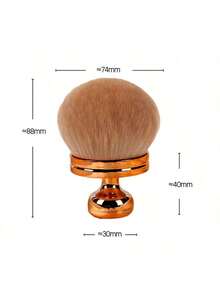 Pincel extra grande para maquiagem corporal, ideal para autobronzeador, maquiagem para pernas e mistura de bronzeador. O pincel kabuki de cabeça larga de 90 mm proporciona uma aplicação mais uniforme e bonita. Também é ideal para aplicar protetor solar no rosto e nas costas, aplicar autobronzeador nas costas e misturar bronzeador. Pode ser usado seco ou molhado, sendo adequado para fisiculturistas e mulheres. Pode ser usado como pincel para base, corretivo, blush, contorno, pó ou blush.