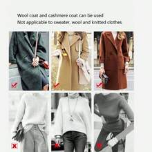 1pc Double-Sided Manual Lint Roller Set, Portable Fuzz Remover For Clothes, Sofa, Car - Metal Construction, Uncharged, No Battery Required - Ideal For Bedroom, Living Room, Coats, Sweaters