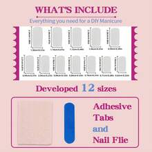 Best-Selling White French-Style Sweet Press-On Nails With Bowknots - Finished False Nails