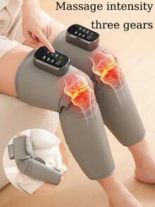 1/2pcs Wireless 3D Leg Massager, USB Rechargeable, With Air Pressure And Heating Functions, Suitable For People With Longer Legs And Arms. This Electric Air Compression Massager Is An Excellent Gift For Family And Friends.