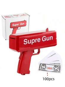 1个超级现金枪，适用于婚礼、周年纪念、生日派对、闺蜜聚会等场合 - 彩色 - 查看 6