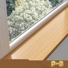 1pc 20cm X 5m Window Sill Wood Grain Contact Paper, UV Protection Edge Trim, Wrap-Around Protective Pad, Ugly Cover, Window Frame Edge Sticker - Damaged Door Repair Tape - Multicolor - View 8