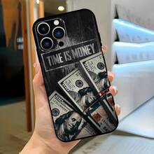Money Banknotes Fun Design Phone Case For Iphone 11/12/13/14/15/16 Pro Max/Plus, Protective Cover - màu đen - Xem 2
