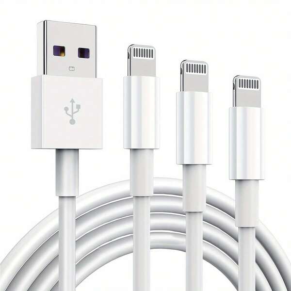 1pc Compatible With Apple MFi Charger Cable, Compatible With Apple Lightning To USB Cable Cord, 2.4A Fast Charging Phone Long Chargers Compatible With Iphone 12/ 11/ 11Pro/ 11Max/ X/ XS/ XR/ XS Max/ 8/ 7/ 6/ 5S/ SE,Compatible With Iphone Charger, Lightning To USB Cable 3.3/6.6/10ft, Fast Compatible With Iphone Charging Cable Cord 6 Foot Compatible With Iphone 12/11 Pro/11/XS MAX/XR/8/7/6s/6/5S/SE Compatible With Ipad Pro Original.