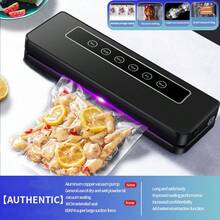 8600 Touch Sealing Machine, Preserves Fresh Food, Dry & Wet Modes, Convenient Operation, Suitable For Fresh Food/Meat/Fruit/Vegetables - Space-Saving Stylish Black Design, Sturdy Compact Kitchen Storage Tool, Modern Household Appliance, Reliable Performance, Durable Construction, Home Cooking, Essential For Busy Households