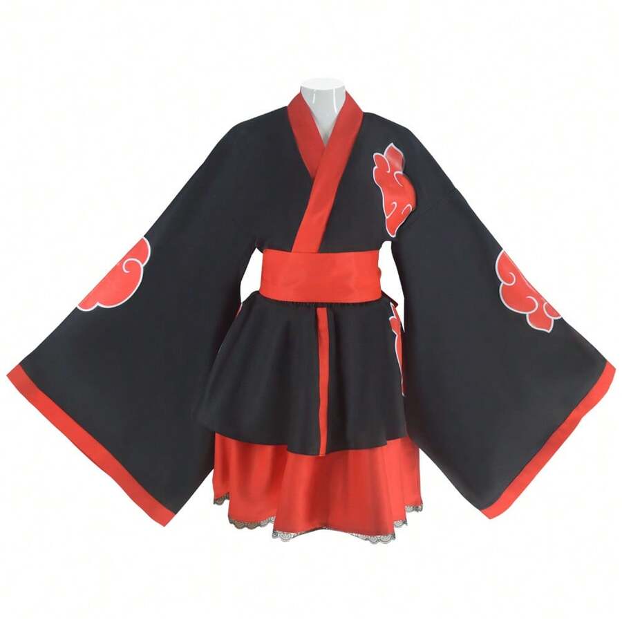 Cosplay Anime Costumes-Women's Clothing - Đỏ - Xem 1