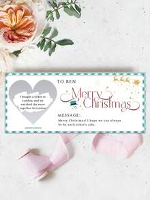 Customized Personalized Valentine's Day Scratch-Off Coupon Vouchers, As Gifts To Give To Your Girlfriend, Boyfriend, Surprise Scratch-Off Cards, Valentine's Day Gifts, Invitation Vouchers, Party Gifts - Multicolor - View 6
