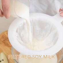 1 strecurătoare ultra-fine pentru lapte de soia, strecurătoare pentru suc, pungă de filtrare alimentară, strecurătoare, strecurătoare de bucătărie, strecurătoare ultra-fine din nailon, convenabilă pentru agățat în bucătărie, accesorii de bucătărie, un cadou indispensabil pentru ustensile de bucătărie pentru bucătarii de acasă, depozitare care economisește spațiu pentru organizatorii de bucătărie, idee de cadouri de Crăciun pentru bucătărie