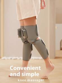 1/2pcs Wireless 3D Leg Massager, USB Rechargeable, With Air Pressure And Heating Functions, Suitable For People With Longer Legs And Arms. This Electric Air Compression Massager Is An Excellent Gift For Family And Friends.