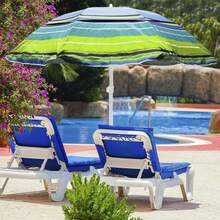 Outdoor Parasol, Stand And Base - 1 - View 9
