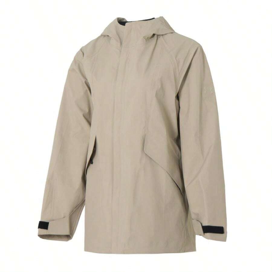 Under Armour 女士外套/外套APAC W City Jacket-BRN運動服健身訓練休閒服梭織連帽外套6005891-299 - 都市卡其色 - 查看 1