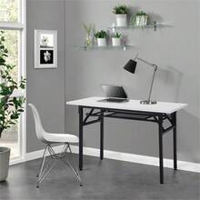 80/100cm Folding Computer Desk Home Office Laptop Table Study Read Writing Desk - White - View 7