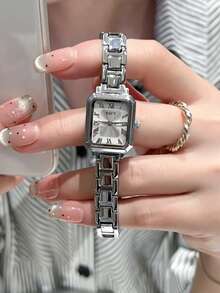 Reloj de mujer elegante y de moda con superficie de concha, regalo para ella