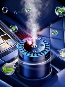 1个50毫升智能车载香氛扩散器 - USB充电，带变色LED灯和星空投影（6种香味），也适用于家居空气清新剂/卧室精油扩散器/酒店香薰扩散器 - 多香型 - 查看 8