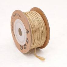 25m/Rollo de cuerda retorcida premium hecha a mano, cordón de cáñamo colorido, hilo para manualidades, cuerda trenzada DIY de 1.0mm, cordón para tejer pulseras, hilo con cuentas DIY para borlas - 1,0 mm 25 m/rollo - Ver 7