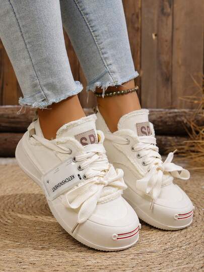 Women's Casual Sneakers, Thick Sole Smiling Face Ugly Cute Versatile Smile Shoes, Casual Fashion Breathable Platform Shoes