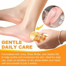 40克尿素足部润肤膏，富含乳木果油和荷荷巴油，快速缓解干燥，防止皲裂，深层补水，软化肌肤，持久保湿，呵护手足。 - 黃色 - 查看 4