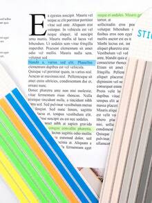 1pc/2pcs/4pcs Mixed Colors/8pcs Random Colors Super Long Index Stickers, Student Reading Labels, Office Indicator Stickers, Book Annotation Labels, Transparent Waterproof Sticky Notes, Colorful Adhesive Labels, Back To School