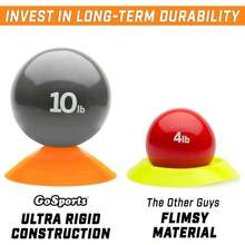 Premium Sports Cones For Agility Training And Drills 20 Pack With Tote In Orange Green Pink Yellow Or Red For Outdoor Indoor Field Workouts And Athletic Performance Enhancement