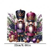 1/2/3 Stücke Weihnachtsthema Transferfolie, DTF Heißpresse Aufkleber, für DIY T-Shirts, Taschen, Jeans, Kissen, Hoodies - Präzise Passform für Stoffgrößen von klein bis groß, einfache Anwendung für Anfänger und Experten, perfekte Wahl für Weihnachtsbasteleien und Geschenke