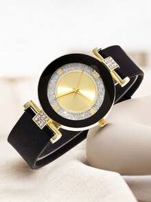 1/2pcs Vintage Elegant Women Quartz Watch Set, Square Dial Fashion Leather Band Watch, Suitable For Daily Wear, Formal Events And Holiday Decoration