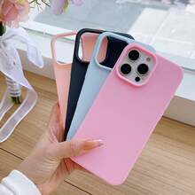 Casing Ponsel Tahan Guncangan, Warna Solid, Bahan Modis, Set 4 Buah Casing Ponsel Lembut dengan Finishing Matte Vintage, Kinerja Biaya Tinggi, Kompatibel dengan iPhone 13, 11, 12, 14/14 Pro Max, 15/15 Pro Max, 7/8, X/XS, XR, XS Max, 17, 17 Pro, Air, 17 Pro Max, Hadiah Bisnis Musim Semi - MultiWarna - View 22