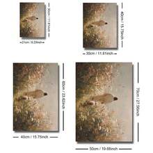 1pc Framed/Unframed Jesus Leaves The 99 Poster Good Shepherd Floral Christian Religious Wall Art Canvas Print Minimalist The Lost Sheep Faith Art Aesthetic Decor Painting For Apartment,Living Room,Bedroom,Modern Home Decoration - Multicolor - View 6