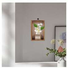 1 Stück nordischer Stil massiv Holz Wandhänger, multifunktionale Aufbewahrungsablage + Hanffaser Blumentasche, Balkon & Wohnzimmer Ecke Wanddekoration, dient auch als Mini-Pflanzer & kreative Fotorahmen, Raumdekoration, Schlafzimmerdekoration, Heimdekoration, Schlafzimmerzubehör, Wandfotorahmen, Hochzeitsdekoration.