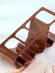 1 pieza - Soporte de 4 secciones para control remoto de TV, Soporte de almacenamiento para control remoto de electrodomésticos para el hogar, Soporte de escritorio para control remoto de aire acondicionado, Caja de almacenamiento para control remoto de TV para escuela, oficina, hogar, viaje, bolsa, organizador