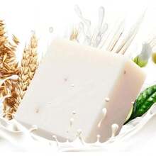 12 Jabón Hecho A Mano De Arroz Tailandés Para La Cara, El Baño Y Lavar Las Manos, Enriquecido Con Aceites Esenciales, Limpia Profundamente Y Suaviza La Piel Con Abundante Espuma, Jabón Blanqueador, Hidratante. Para Cuerpo, Cara y Manos. Limpieza Profunda, Exfolia, Quita Manchas, Acne. Jabón White Rice, Aclarador, Jabón Blanqueador Hecho A Mano De Leche De Arroz 65g Para Limpieza De Cuerpo/rostro, Vegano, Control De Aceite Y Humectación . Con Vitamina E. - por defecto - Ver 7