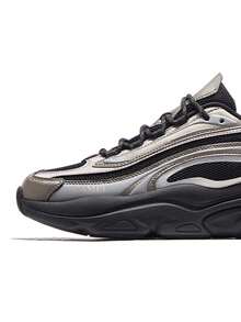 CAMEL CROWN Women's Outdoor Thick Sole Sneakers, Summer Casual Thick Bottom Breathable Non-Slip Athletic Shoes - Silver Black - View 3