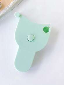 Nastro da fitness compatto in plastica - Strumento di misurazione della circonferenza corporea facile da usare per braccia, gambe, vita e torace - Righello morbido portatile per studenti e uso domestico, metro a nastro, metro a nastro telescopico automatico per misurazione corporea e perdita di peso, metro da sarta preciso per sartoria, cucito, fitness, artigianato, abbigliamento