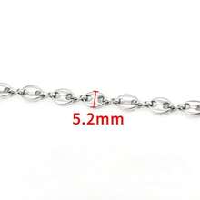 1m 304 Stainless Steel Jewelry Chain, Multi-Style DIY Bracelet Necklace Accessories, Handmade Clothing Chain, Non-Fading Decorative Chain - Various Styles - View 15