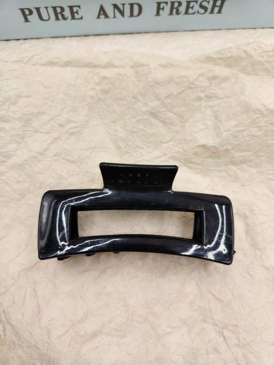 3pcs Women's Soft Anti-Fall Anti-Collision Elastic Durable Solid Color Hair Clips, Suitable For Daily Use, Home, School, Beach, Summer Vacation, Work Commute, Parties, Holidays, Birthday Gifts, Back To School Season, New Year, Valentine's Day, Mother's Day, Teacher's Day Gifts, Wedding Season, Music Festivals, Graduation Season Fall Hair Accessories Elegant Claw Clips Winter Hair Claws Fashion Hair Clutch