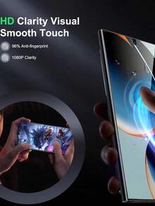 2pcs Privacy Screen Protector Compatible With Samsung S25 Ultra Anti-Spy Anti-Scratch,Unlocking Supported Suitable For Galaxy S21/S22/S23//S24 Ultra/S25 Ultra/Galaxy S25 Full Series Curved Screen Phone Screen Protector, Phone Accessories Waterproof Tempered Glass Anti-Shock Anti-Drop Anti-Fingerprint Full Coverage