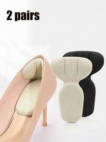 1 /2/5/10Pairs Heel Grips Liner Cushions Inserts For Loose Shoes, Heel Pads Snugs For Shoe Too Big Men Women, Filler Improved Shoe Fit And Comfort, Prevent Heel Slip And Blister For Women High Heels Women Pumps And Men Sneakers Shoes Summer