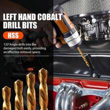 Coobeast 14pcs Screw Extractor Set And Left Hand Drill Bits For Removing Broken Bolt Extractor Kit, Easy Out Screw Extractor Set, Screw Remover Tool With Storage Case, Gifts For Men, Dad And Husband