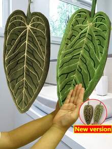 1pc/3pcs Creative Leaf Design Hand Towel, Hanging Style For Kitchen, Bathroom, Room Decor, Absorbent & Easy To Clean, Personalized Towel Dish Cloths Kitchen Towel - Multicolor - View 4