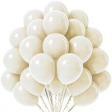 111pcs Beach White & Gold Balloon Arch Garland Set, White & Gold Balloons, Suitable For Baby Shower, Bridal, Boy/Girl Birthday Party, Wedding, Graduation, Anniversary - Multicolor - View 9