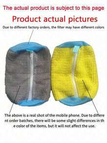 1pc Washing Machine Bag For All Shoes - Deformation-Resistant, Machine Washable, Air-Drying, Protective Laundry Bag With Rich Fleece Interior, Perfect For Sneakers And Casual Shoes, Efficient Shoe Bag, Dedicated Lazy Tool For Washing Machines, Home Machine Washable Laundry Bag, Shoe Protector, Shoe Storage Laundry Bag - Multicolor - View 9