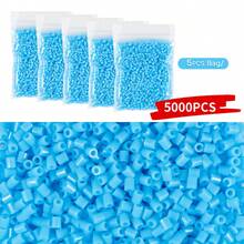 1000/2000/5000 hạt nhựa nhỏ 2.6mm, hạt ghép hình pixel, hạt sắt nung chảy, đồ thủ công tự làm chất lượng cao. - Đậu - Xem 56