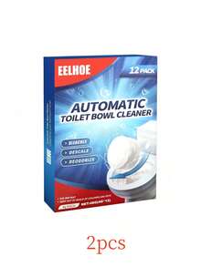 jakehoe 12 pastillas efervescentes para la limpieza del inodoro, limpiador de inodoro, eliminador de olores, quitamanchas, ambientador, versión antigua/nueva enviada al azar