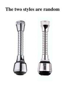 1/2件360°旋转水龙头延长器，水龙头节水装置，不锈钢防溅喷嘴过滤器，水龙头增压器，2种水流模式，适用于浴室、卫生间、厨房、餐厅、水槽、洗脸盆、厨房小工具、日常家居用品、厨房配件、浴室配件、水龙头配件、圣诞节 - 彩色 - 查看 12