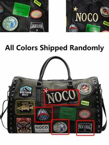 Y2K Style Embroidery Large Capacity Duffel Bag Wallet, Multifunctional Portable Gym Bag, Wet And Dry Separation Travel Bag, Lightweight Training Bag, Fashionable Luggage Bag, Suitable For Students, Cruise Essentials, School, Hospital, Airport, Gym, Travel Vacation, Weekend Overnight, Hiking, Outing, Sports Training, Outdoor Sports, Holiday Gifts, Birthday Gifts Bag For School School Accessories School Stuff